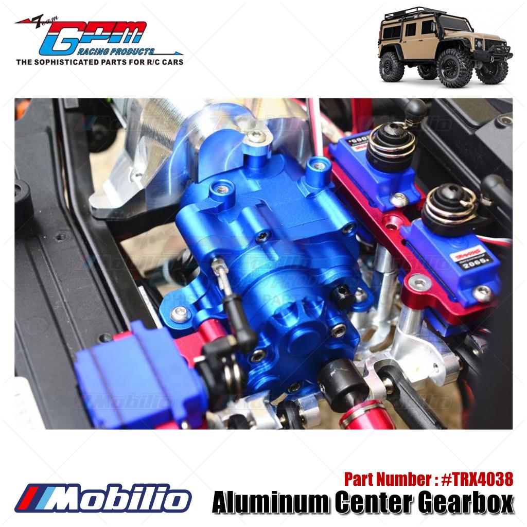 GPM Part #TRX4038 Aluminum Center Gearbox for RC TRX-4 Trail Crawler / TRX-6 Upgrade Parts