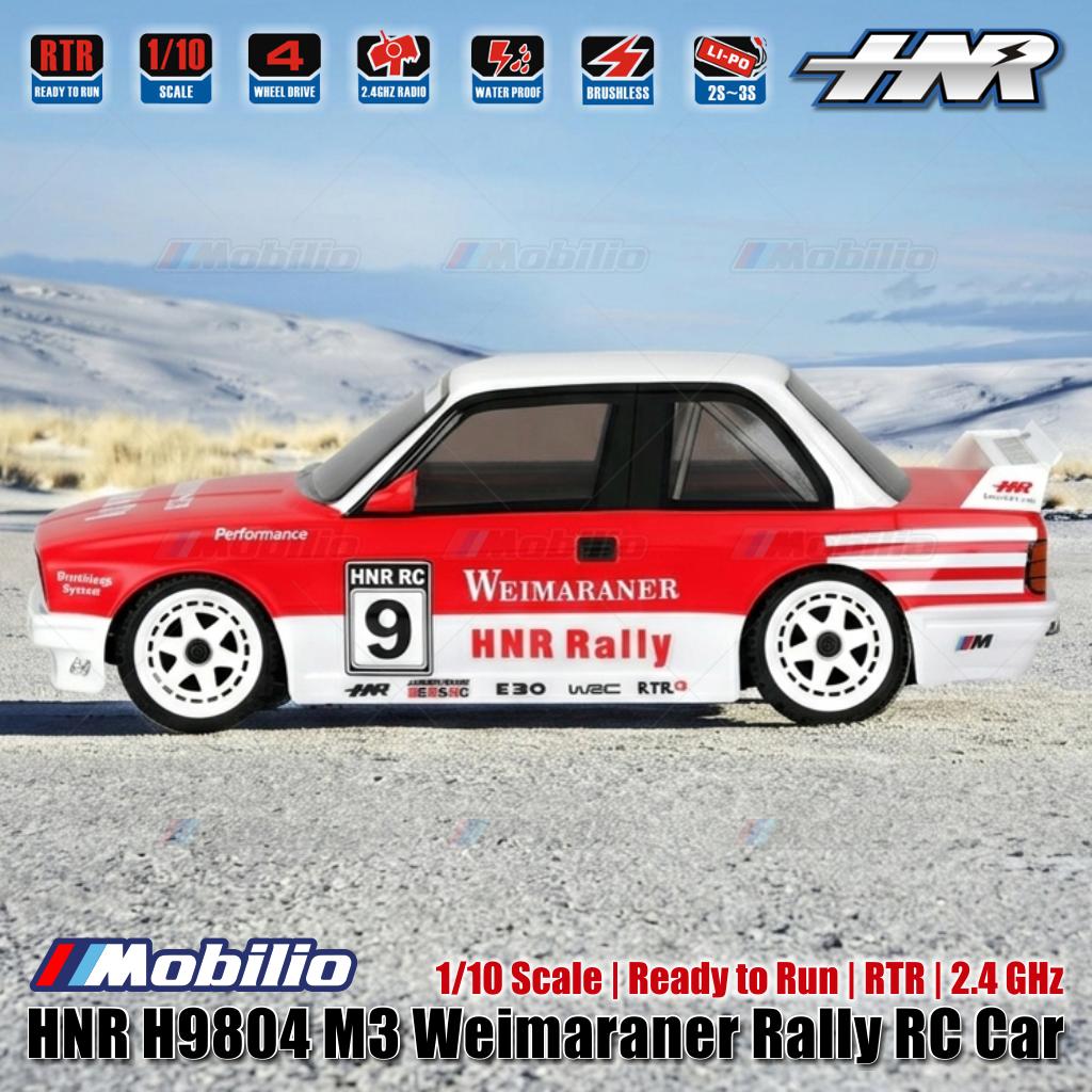 HNR H9804 M3 Weimaraner 1/10 Scale 4WD Brushless 2.4GHz RTR RC Rally Car