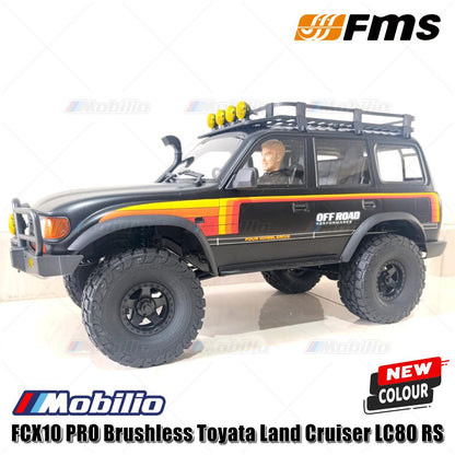 FMS FCX10 PRO Brushless Toyota Land Cruiser LC80 RS RC Crawler Adventure RTR