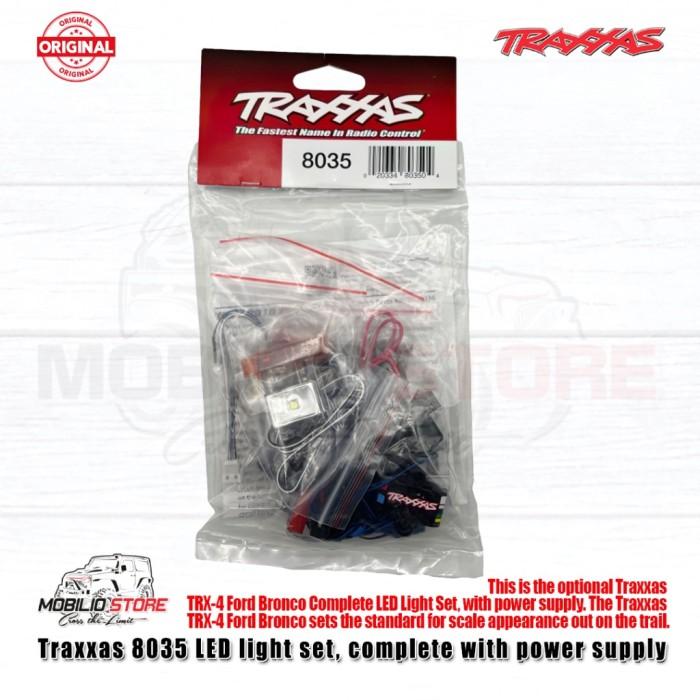 Traxxas Part #8035 LED Light Set Complete with Power Supply TRX-4 1979 Ford Bronco & F-150 LED Light Kit
