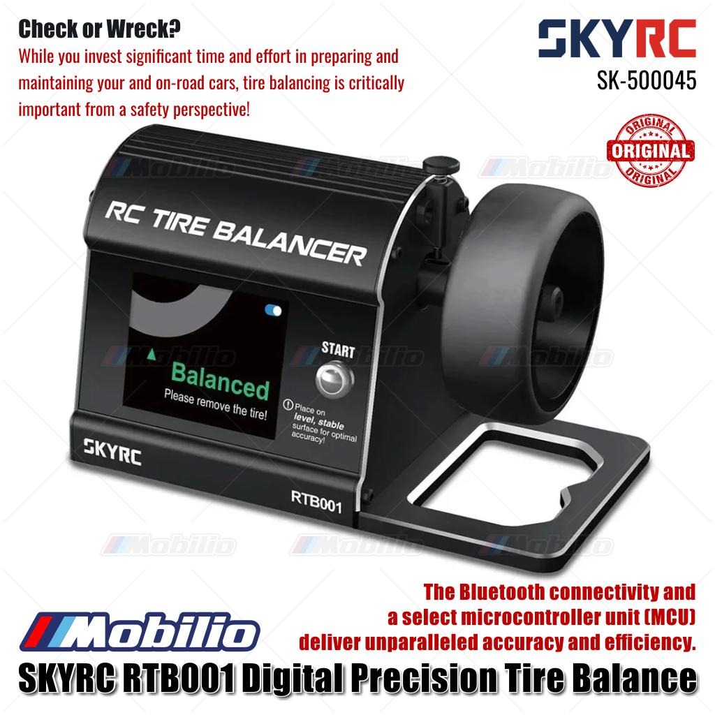 SKYRC #SK-500045 RTB001 Penyeimbang Ban Presisi Digital Penyeimbang Ban RC