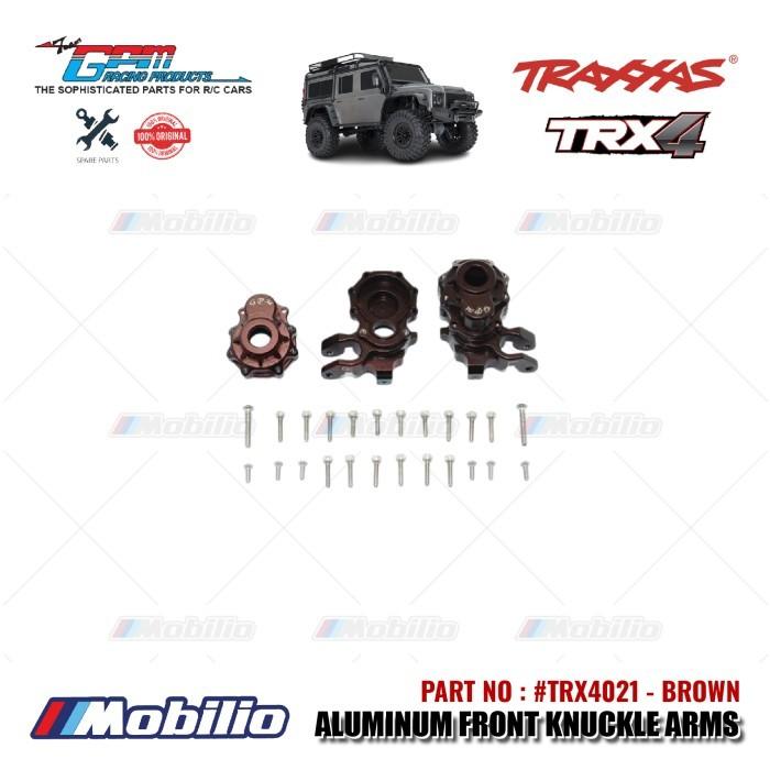GPM Part TRX4021 Aluminum Front Knuckle Arms Traxxas TRX-4 TRX-6 Trail Crawler