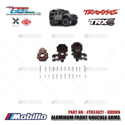 GPM Part TRX4021 Aluminum Front Knuckle Arms Traxxas TRX-4 TRX-6 Trail Crawler