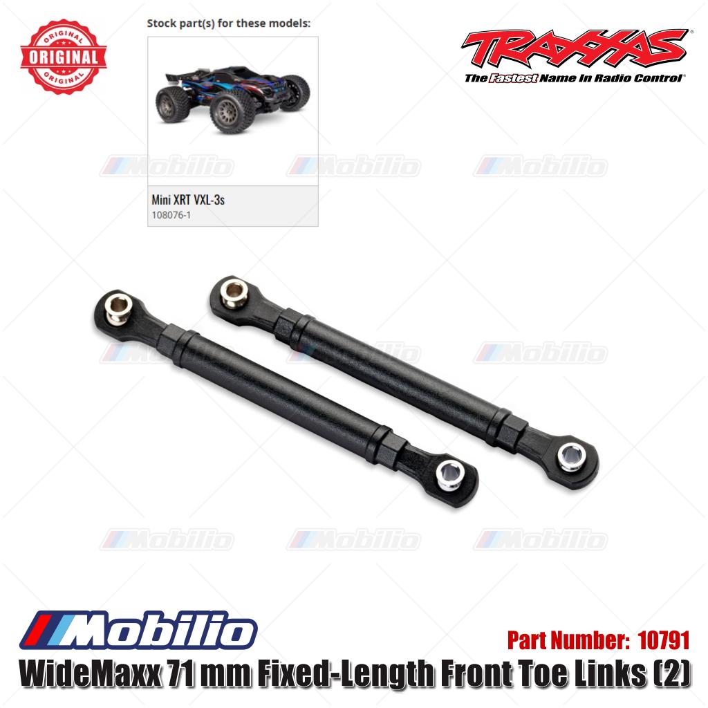 Traxxas Part #10791 WideMaxx 71 mm Fixed-Length Front Toe Links (2)
