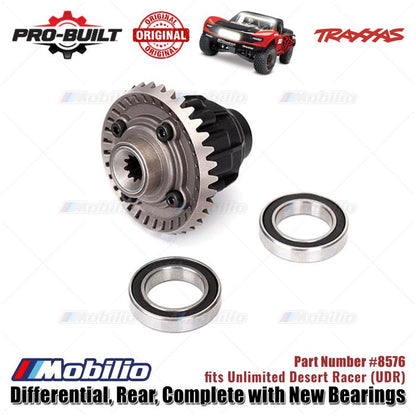 Traxxas Part #8576 Pro Built Differential Rear Complete fits Unlimited Desert Racer (UDR) RC