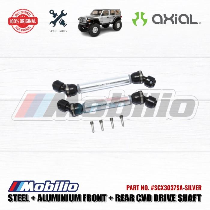 GPM Part #SCX3037SA Steel Metal Front Rear CVD Drive Shaft Kopel Axial SCX10 III Wrangler