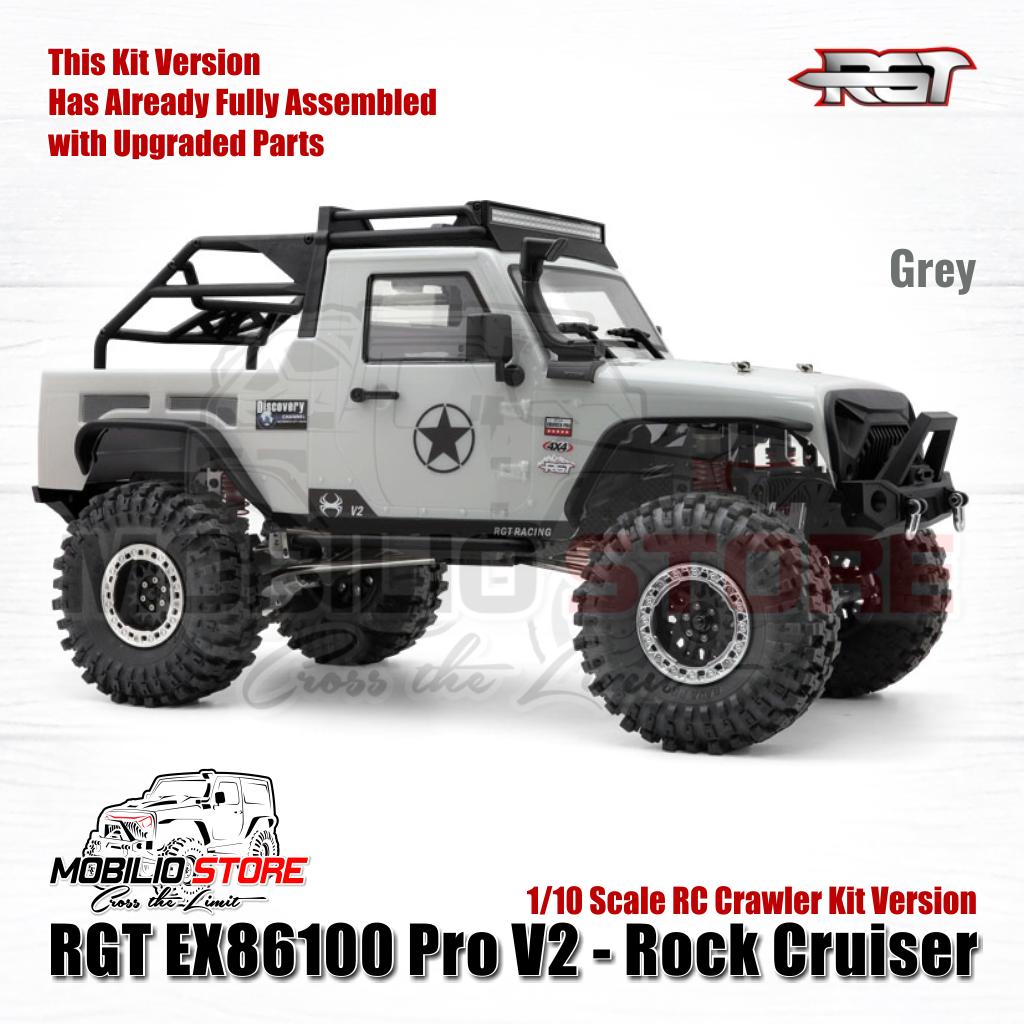 RGT EX86100 Pro V2 - Rock Cruiser Versi Kit RC Crawler Skala 1/10