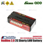 Gens Ace Redline 2.0 2S Baterai LiHV Pendek 140C (7.6V/6500mAh) dengan Bullet 5mm - GEA65002S14S5