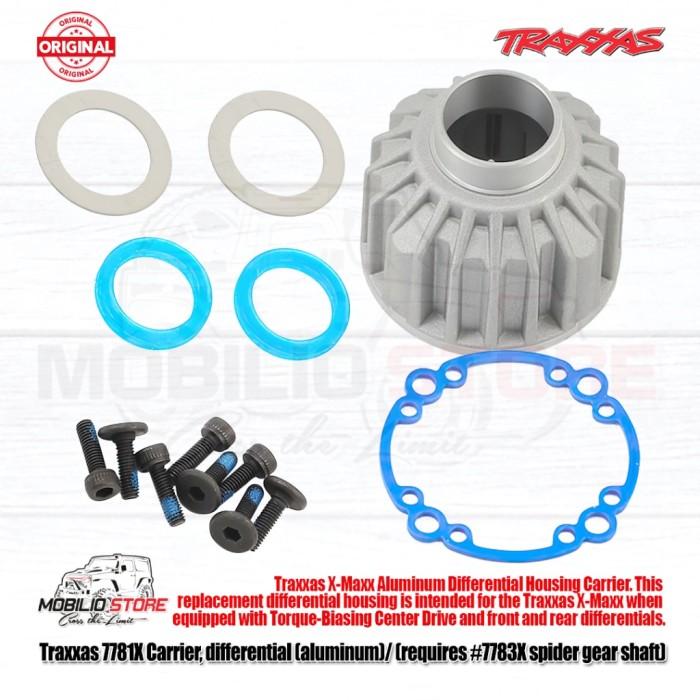 Traxxas Part #7781X Carrier Differential for 7783X Gear Shaft X-Maxx XRT