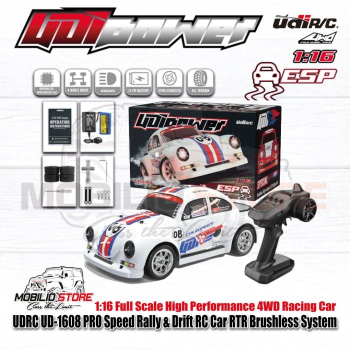 UDIR/C UD-1608 PRO Beetle Speed Rally & Drift RC RTR Brushless System