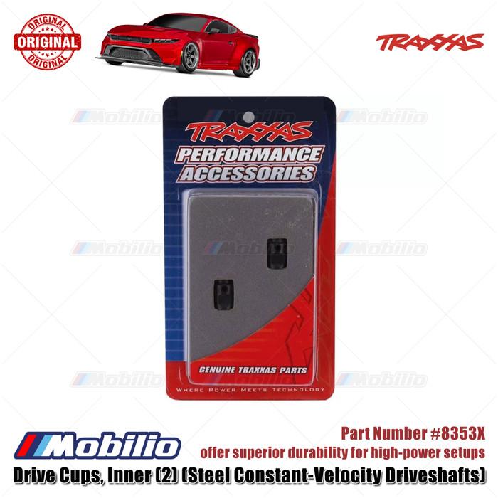 Traxxas Part #8353X Drive Cups Inner Steel Constant-Velocity Driveshafts for 4-Tec Chassis