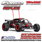 Traxxas 109076-4 Funco Pro Scale Replica Rakitan Lengkap Siap Balap (RTR) dengan Sistem Radio TQi 2.4 GHz, Sistem Tenaga Brushless VXL-8S, dan Bodi Clipless Replika Funco