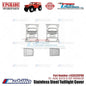 GPM Part #SCX3ZSP8B Stainless Steel Taillight Cover Type B Accessories Axial SCX10 III Jeep Wrangler  Remote Control Toy