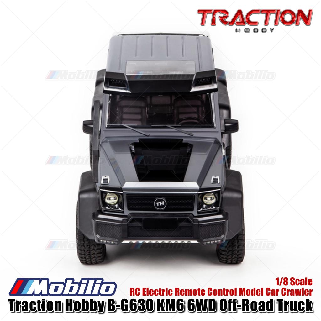 Traction Hobby B-G630 KM6 6WD Off-Road Truck 1/8 Scale RC Electric Remote Control Model Car Crawler