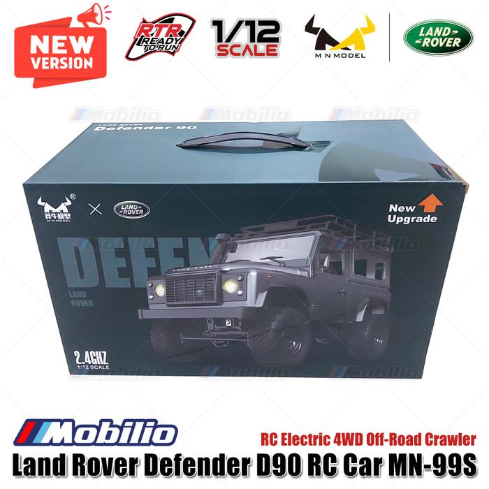 RC MN99S 1/12 Rock Crawler Model D90 Offroad 4WD Full Propo RTR All New Version Official Licensed Land Rover Upgraded Edition 2024