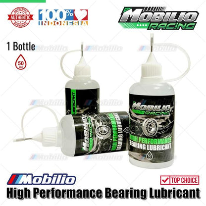 Mobilio Racing High Performance Bearing Lubricant 50ml Pelumas Oli Ball Joint Rod End RC