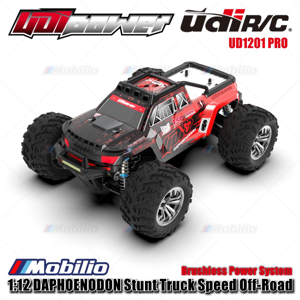 UDIR/C UD1201 PRO 1:12 DAPHOENODON Stunt Truck RC Speed Off-Road Brushless Power System RTR