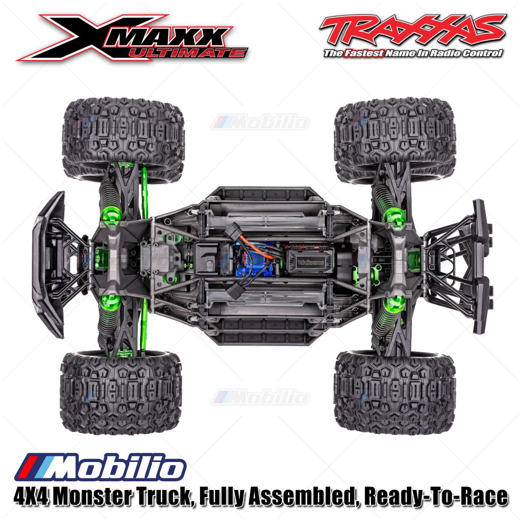 Traxxas 77097-4 X-Maxx XMaxx Ultimate 1/6 Monster Truck 8s Brushless TQI RTR 4WD TQI TSM RTR Clipless