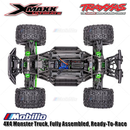 Traxxas 77097-4 X-Maxx XMaxx Ultimate 1/6 Monster Truck 8s Brushless TQI RTR 4WD TQI TSM RTR Clipless