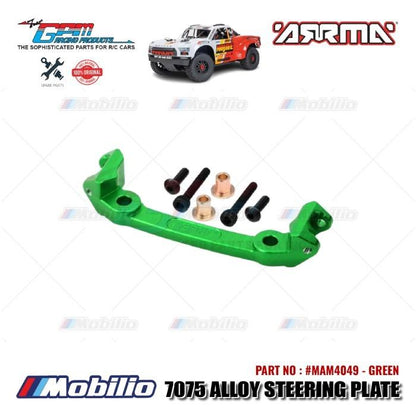 GPM Part #MAM4049 Alloy Steering Plate Arrma 1/8 Mojave 4X4 4S BLX Desert Truck  Remote Control