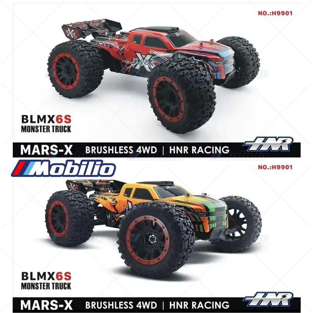 HNR H9901 MARS-X 1/8 4WD Off-Road Vehicle RC 6S Power System Hobbywing MAX8 ESC Brushless Motor RTR Remote Control