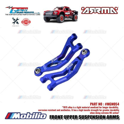 GPM Part #MGM054 Alloy Front Upper Suspension Arms RC Arrma Mojave Grom Mega Desert Truck