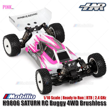 HNR H9806 SATURN RC Buggy 4WD Brushless 1/10 Scale Ready to Run RTR 2.4 GHz