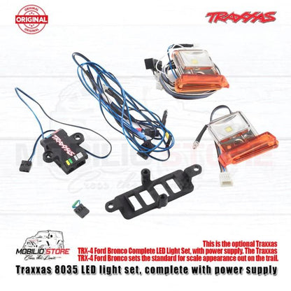 Traxxas Part #8035 LED Light Set Complete with Power Supply TRX-4 1979 Ford Bronco & F-150 LED Light Kit
