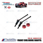 GPM Part #MGM042FS 4140 Medium Carbon Steel Front CVD Drive Shafts 42mm with 7075 Alloy Wheel Hex RC Arrma Mojave Grom Control Remote