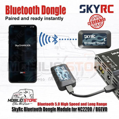 SKYRC Bluetooth 5.0 Modul Dongle untuk NC2200 dan B6EVO
