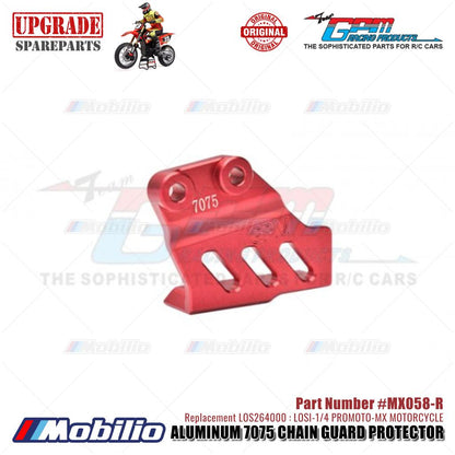 GPM Part #MX058 Aluminum 7075 Chain Guard Protector #LOS264000 Losi 1/4 Promoto MX Motorcycle