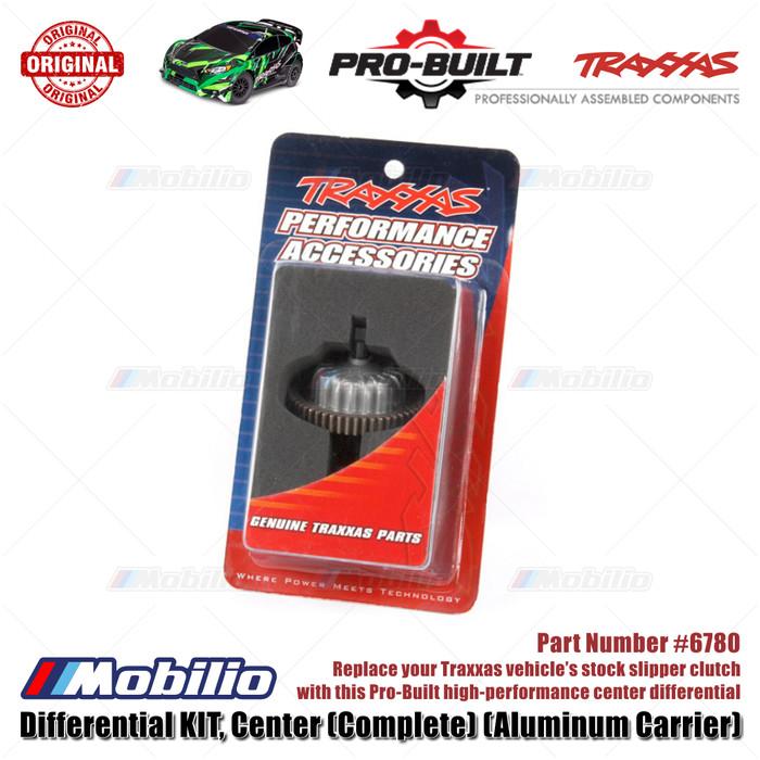 Traxxas Part #6780 Pro-Built High-Performance Center Differential with 54-tooth 32-pitch Steel Spur Gear for Ford Raptor Slash Hoss Rustler Stampede