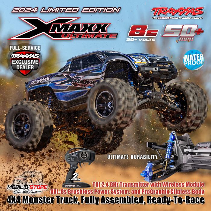 Traxxas 77097-4 X-Maxx XMaxx Ultimate 1/6 Monster Truck 8s Brushless TQI RTR 4WD TQI TSM RTR Clipless
