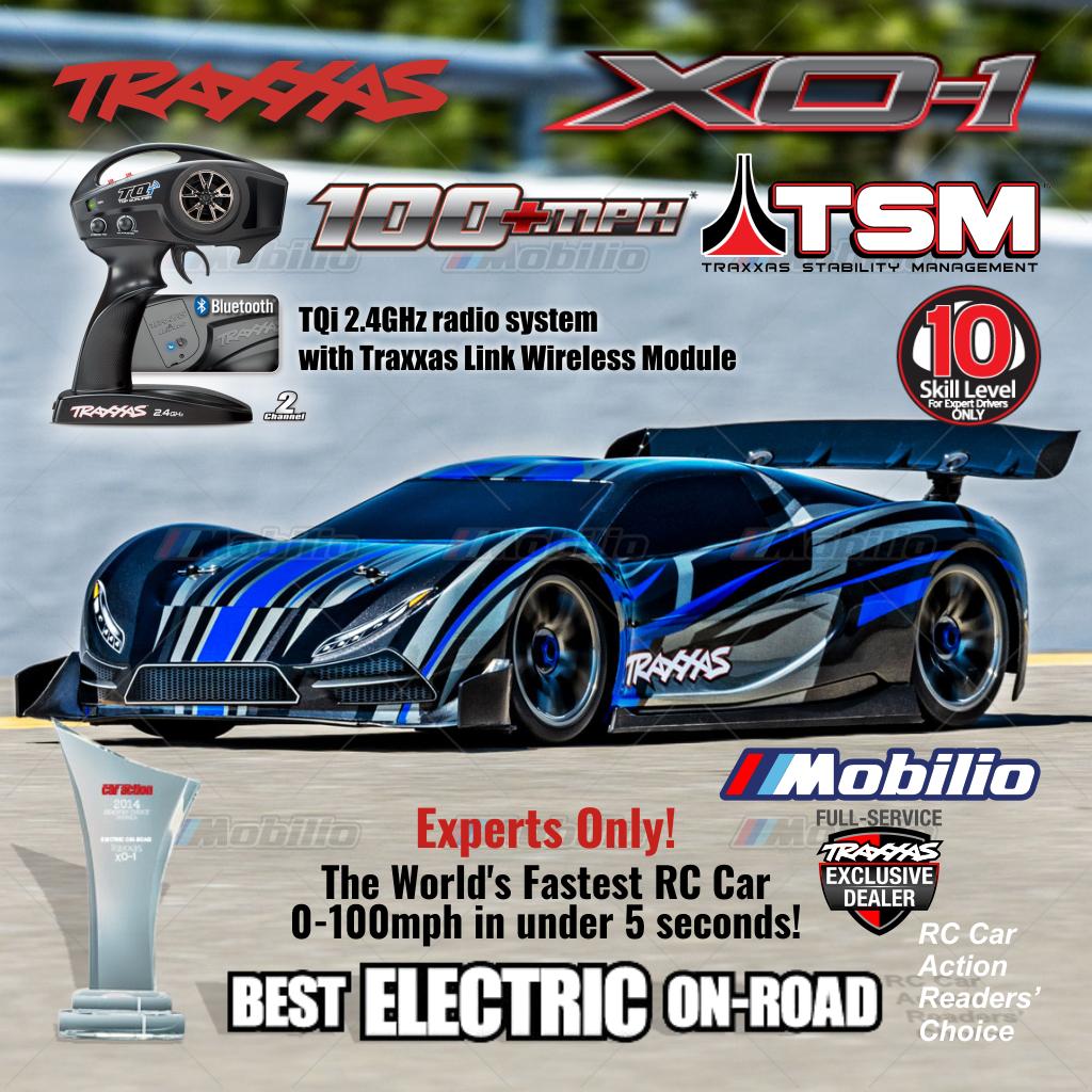 Traxxas 64077-3 XO-1 XO1 1/7 Supercar Extreme 6s Brushless 2.4 GHz RC 4WD RTR Clipless