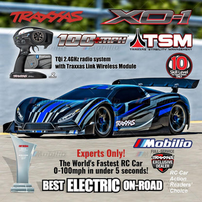 Traxxas 64077-3 XO-1 XO1 1/7 Supercar Extreme 6s Brushless 2.4 GHz RC 4WD RTR Clipless