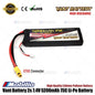Baterai Vant 7.4V 2S 5200mAh 75C Lithium Polymer LiPo RC Soft Case