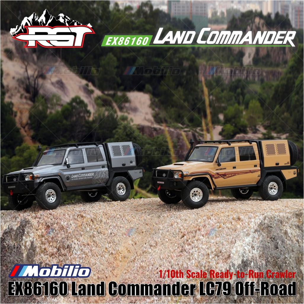 RGT EX86160 Land Commander 1/10 Land Commander LC79 RTR RC Off-Road Crawler Adventure
