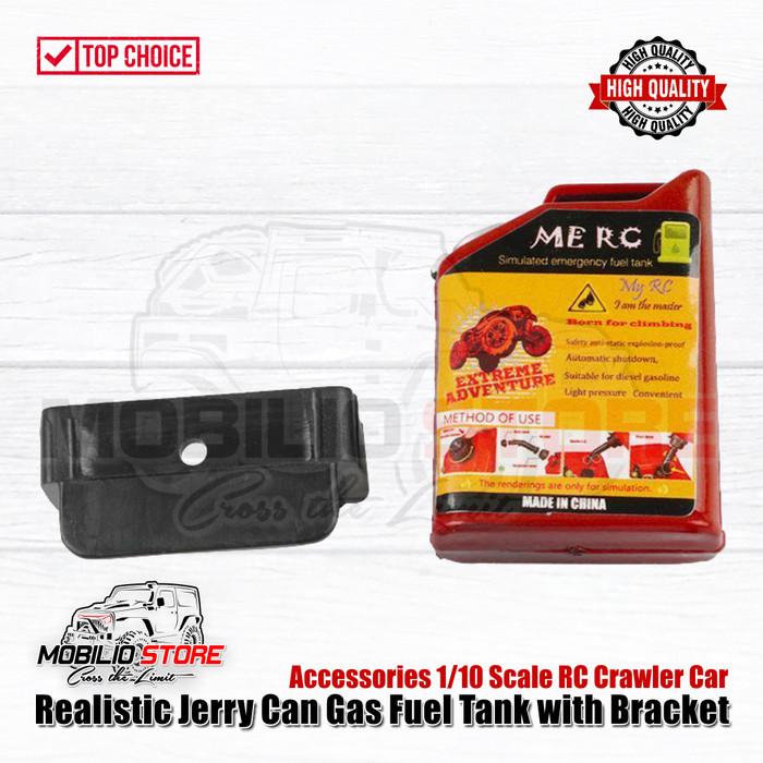 Accessories Realistic Jerry Can Fuel Tank 1/10 Scale RC Crawler Car