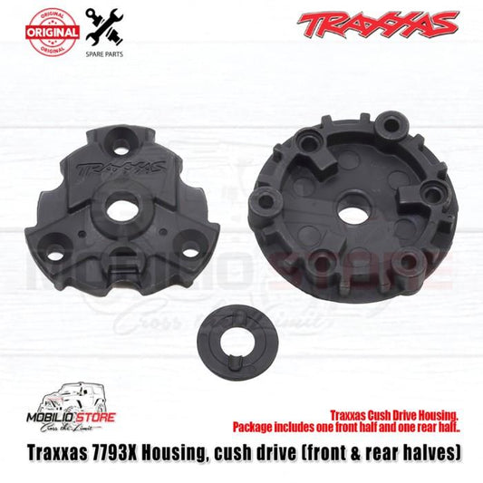 Traxxas Part #7793X Housing Cush Drive Front & Rear Halves for X-Maxx, XRT