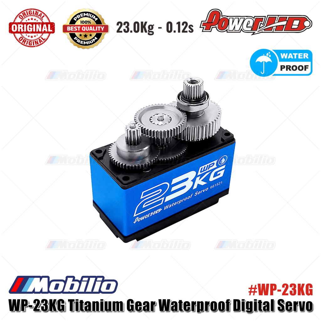 Power HD WP-23KG Titanium Gear Waterproof Digital Servo Coreless