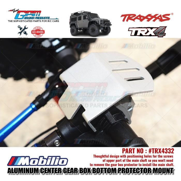 GPM Part #TRX4332 Aluminum Center Gear Box Bottom Protector Mount Traxxas TRX-4 Crawler Adventure