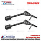 GPM Part #TXMM050RS-BK 4140 Carbon Steel Rear Driveshafts and Drive Cups (50mm) for Traxxas Mini Maxx Upgrade