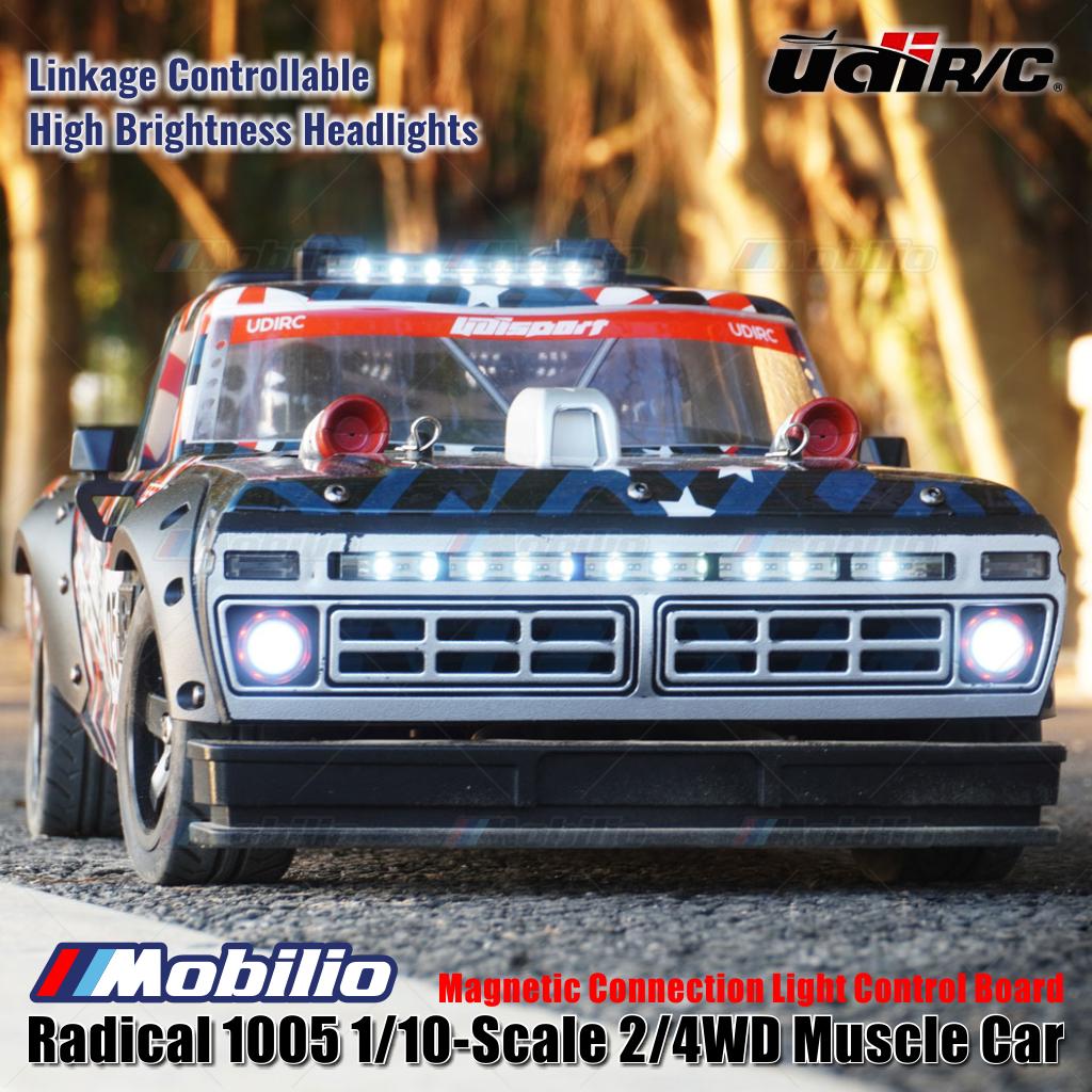 UDIR/C UD-1005 Radical 1005 1/10-Scale 2/4WD Muscle Car RC High Speed RTR
