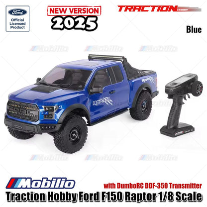 Traction Hobby Ford F150 Raptor Skala 1/8 RTR RC Crawler Adventure Car Versi Baru 2025
