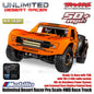 Traxxas 85086-4 UDR Unlimited Desert Racer Pro Scale 4x4 6S RC Short Course Remote Control Tanpa Klip