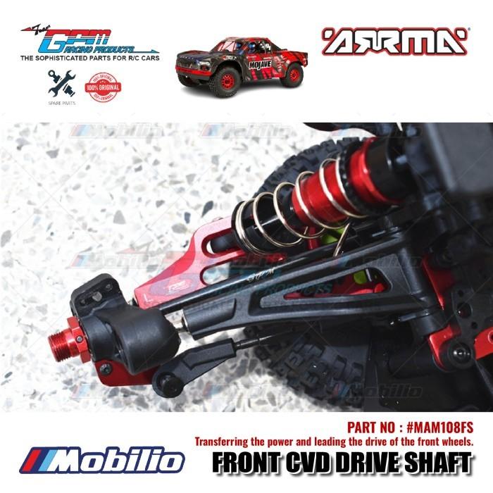 GPM Part #MAM108FS Harden Steel Front CVD Drive Shaft RC Arrma Mojave 6S BLX Desert Truck