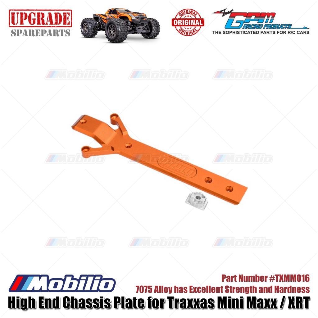 GPM Part #TXMM016 High End 7075 Alloy Chassis Plate for RC Traxxas Mini Maxx / Mini XRT