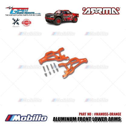 GPM Part #MAM055 Aluminum Front Lower Arms Arrma Mojave 6S BLX Desert Truck
