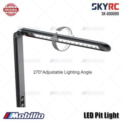 SKYRC SK-600089 Lampu LED Pit Light Alat Lampu Kerja RC Hobi Remote Control
