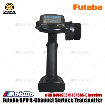 Futaba 6PV 6-Channel Surface Transmitter with R404SBS / R404SBS-E Receiver